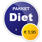 Pakket Diet à € 3,95 p/m